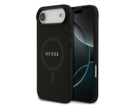 Etui / obudowa na smartfona Guess Saffiano Classic Logo MagSafe do iPhone Air czarny